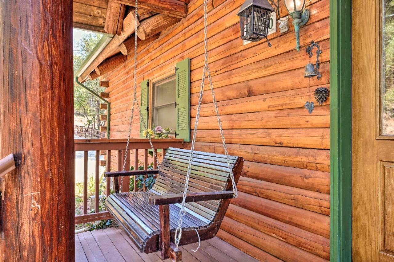 Stunning Log Cabin With Great Views, Firepit, Deck Near Twain Hart Sonora Eksteriør bilde
