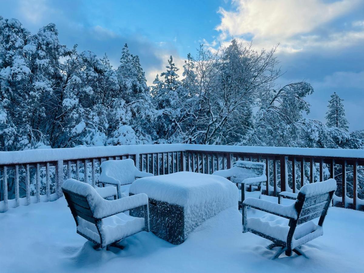 Stunning Log Cabin With Great Views, Firepit, Deck Near Twain Hart Sonora Eksteriør bilde